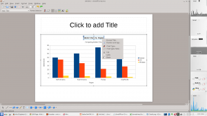 LibreOffice Impress Chart Elements Editing